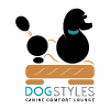 dogstyles_black_poodle_logo