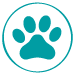 dogstyles dog paw icon
